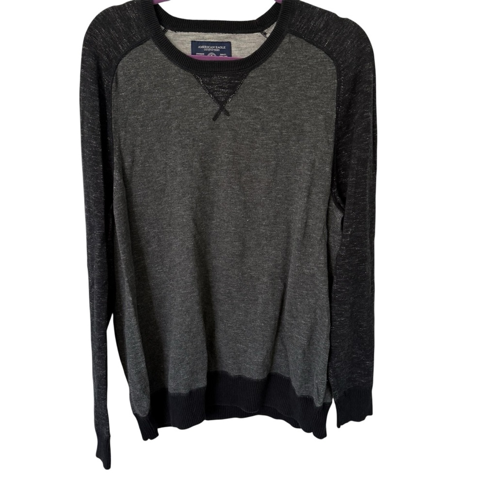 American Eagle Men’s Crewneck Gray XL